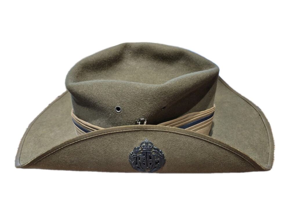 1965 Royal Australian Air Force (RAAF) Bush Hat Dunkerley Ltd AKUBRA Size 6 7/8
